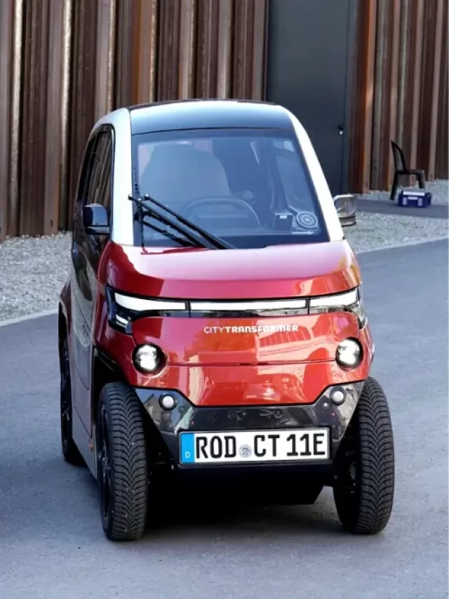 This Mini EV Could Be Perfect on Crowded Places and In Narrow Lanes