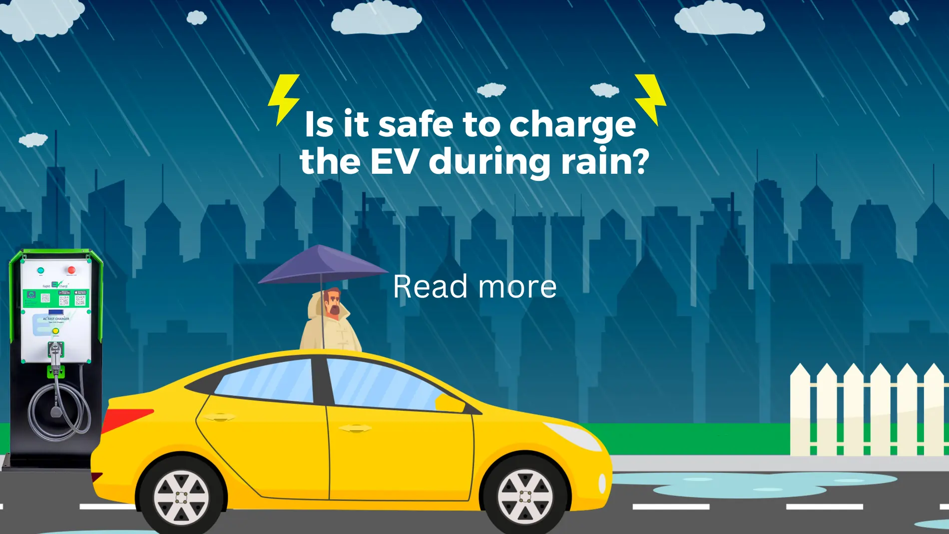 EV Charging Safety in Rainy Conditions