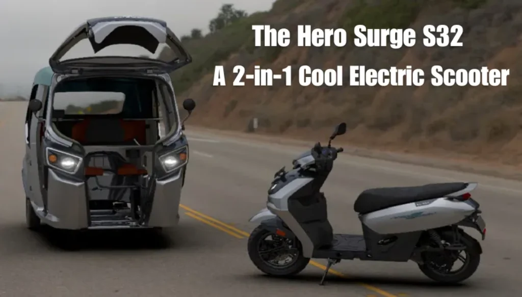 Hero Surge Can Switch Between Electric Scooter