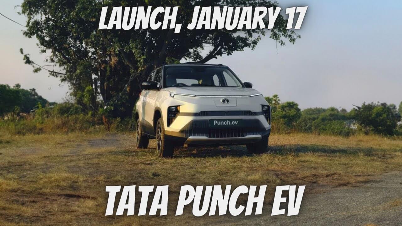 Tata Motors Will Launch The Punch EV On January 17
