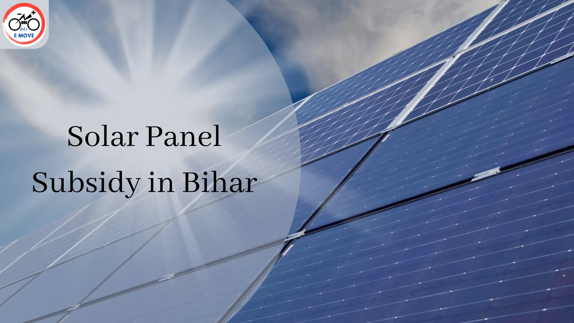 Solar Panel Subsidy in Bihar